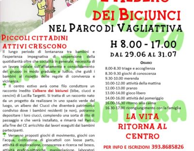 CENTRI ESTIVI 3-5 ANNI – L’ALBERO DEI BICIUNCI